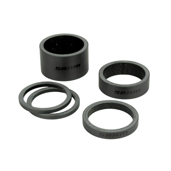 SRAM Carbon Headset Separadores Negro