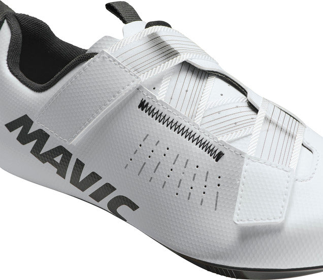 Zapatillas de carretera MAVIC AKSIUM STRAP Blanco
