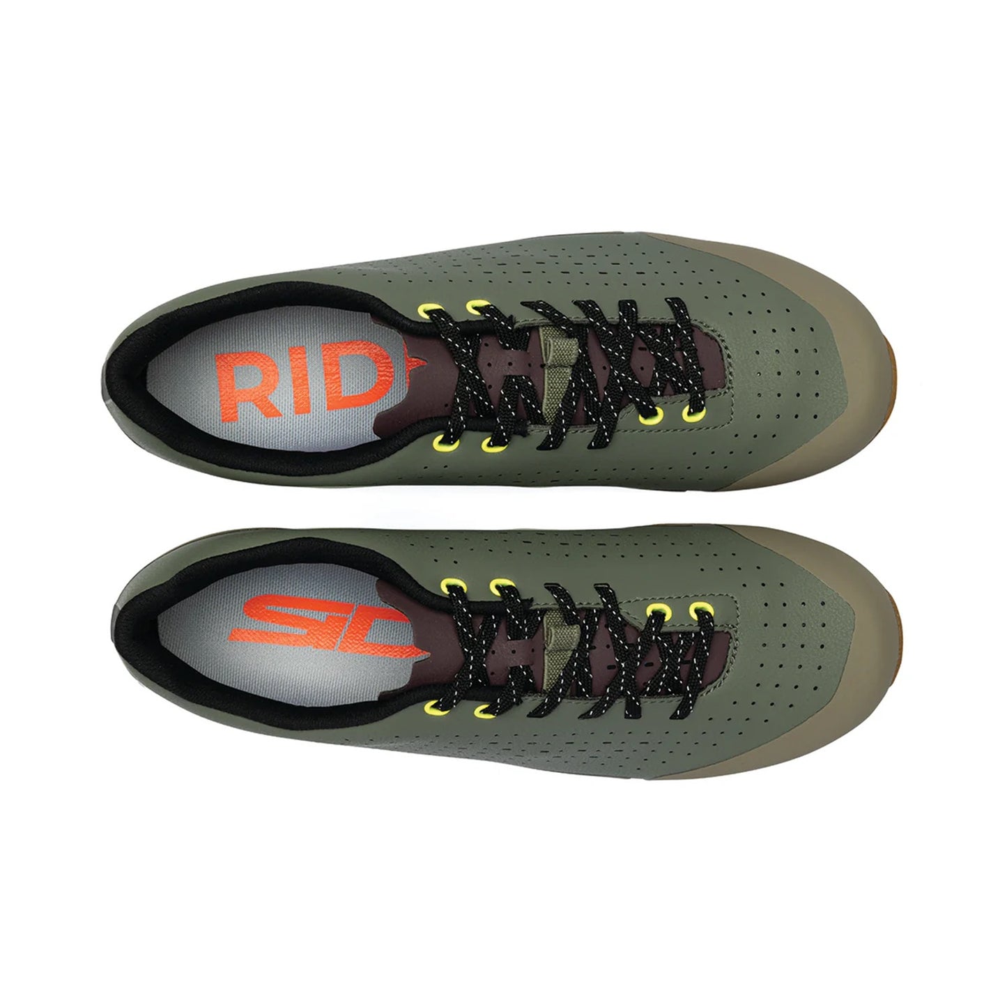 Zapatos SIDI ASPER LACETS Grava Verde