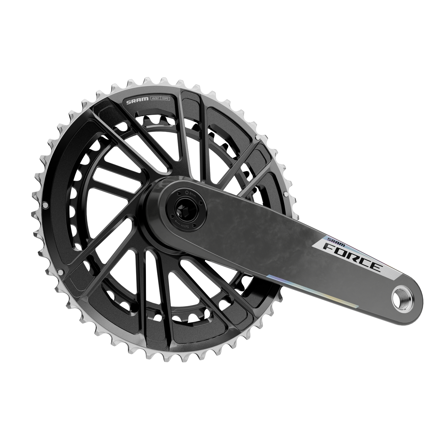 Platos y bielas SRAM FORCE AXS E1 DUB DM 12V