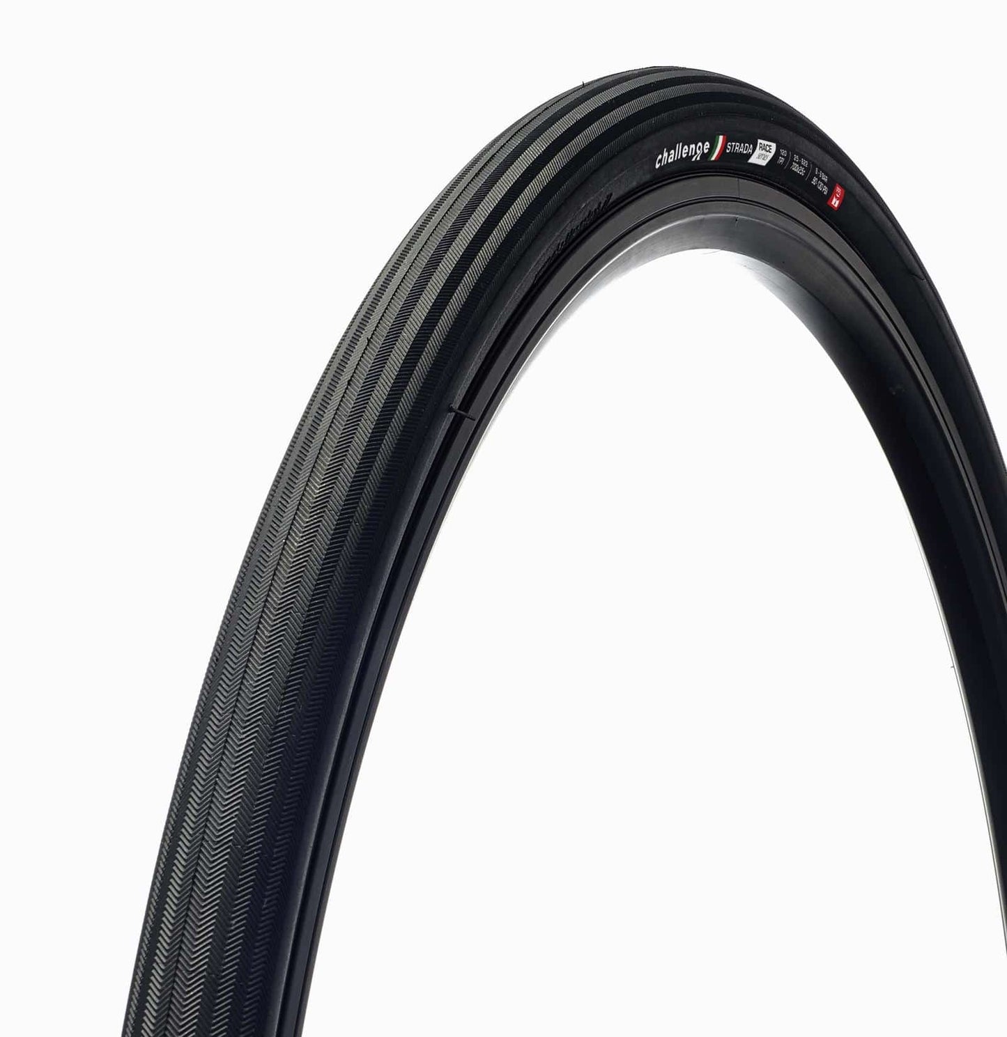Neumático Challenge STRADA 700c TubeType Black