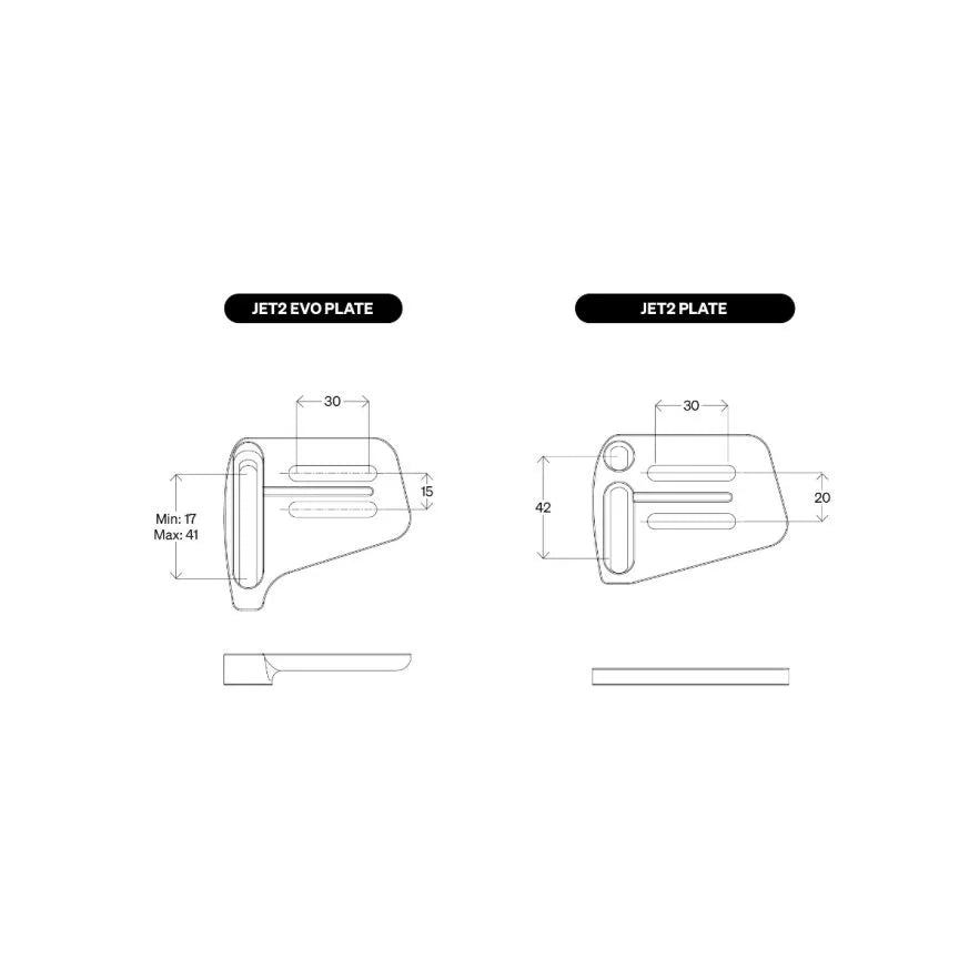Extensiones de manillar DEDA JET2 EVO Carbon Talla M 370mm