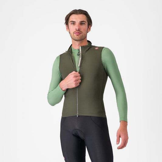 CASTELLI ESPRESSO Chaqueta sin mangas Verde