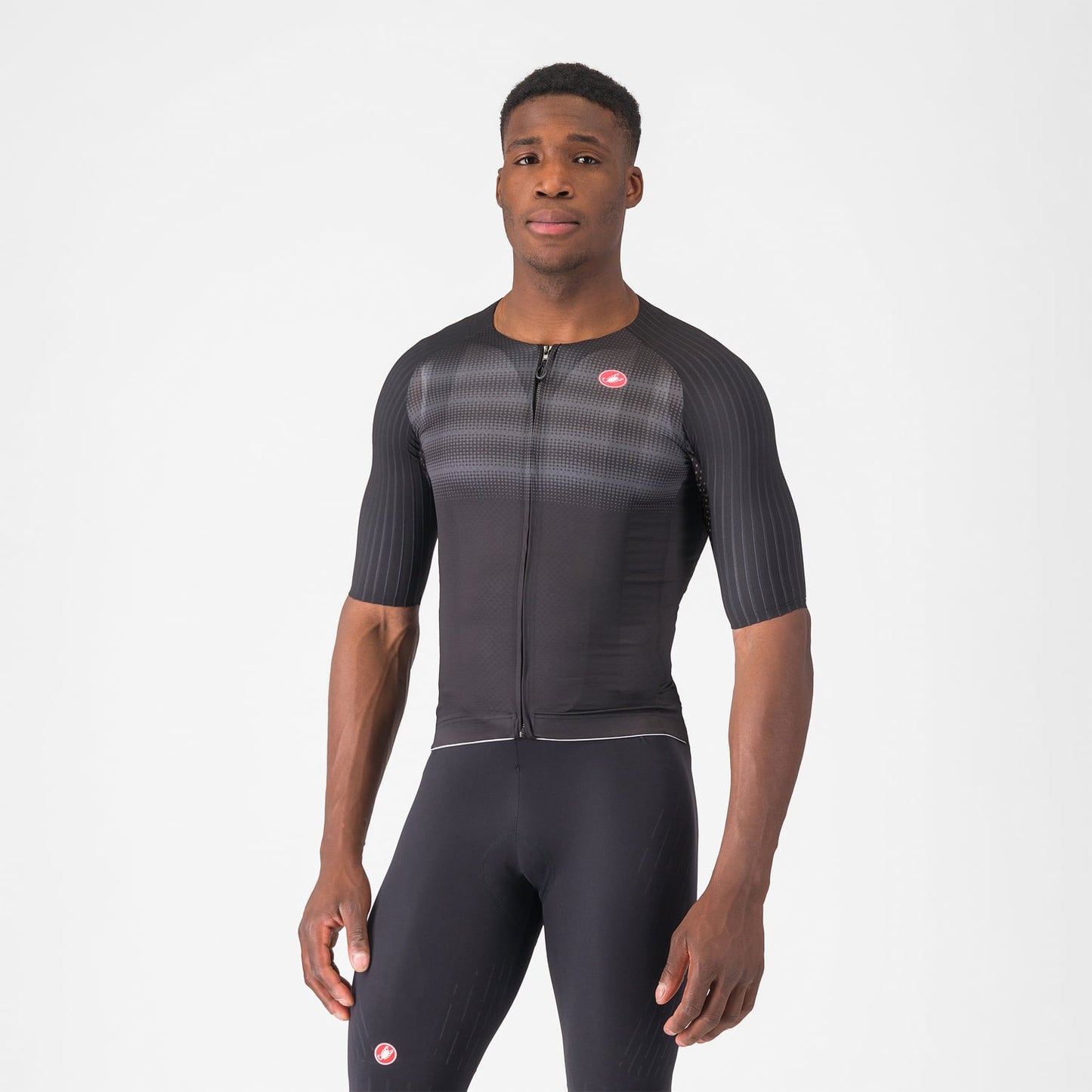 Maillot de manga corta CASTELLI AERO RACE 8S Negro