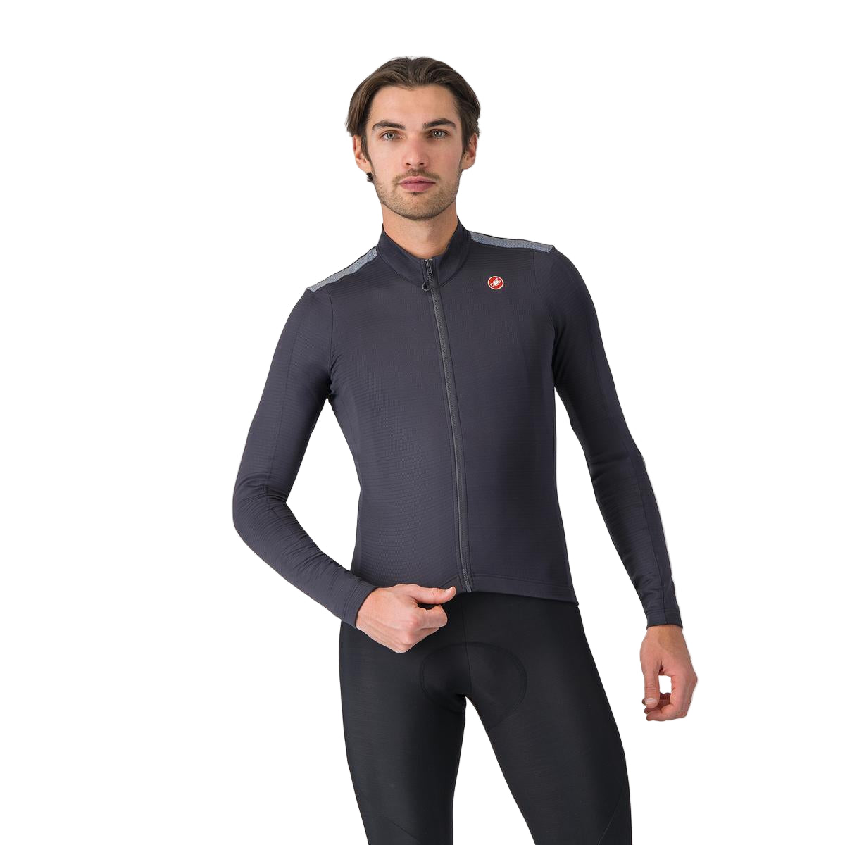 CASTELLI PURO 4 Maillot manga larga Gris