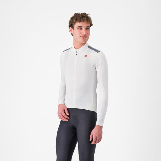 CASTELLI PURO 4 Jersey manga larga marfil