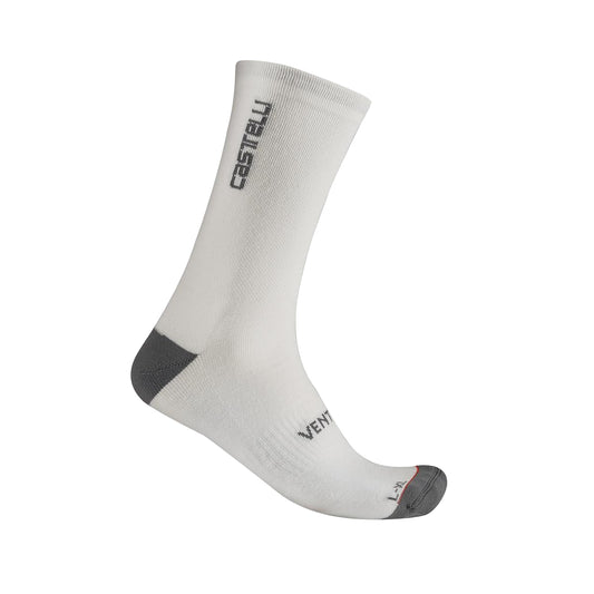 Calcetines CASTELLI VENTI SOFT MERINO Blanco