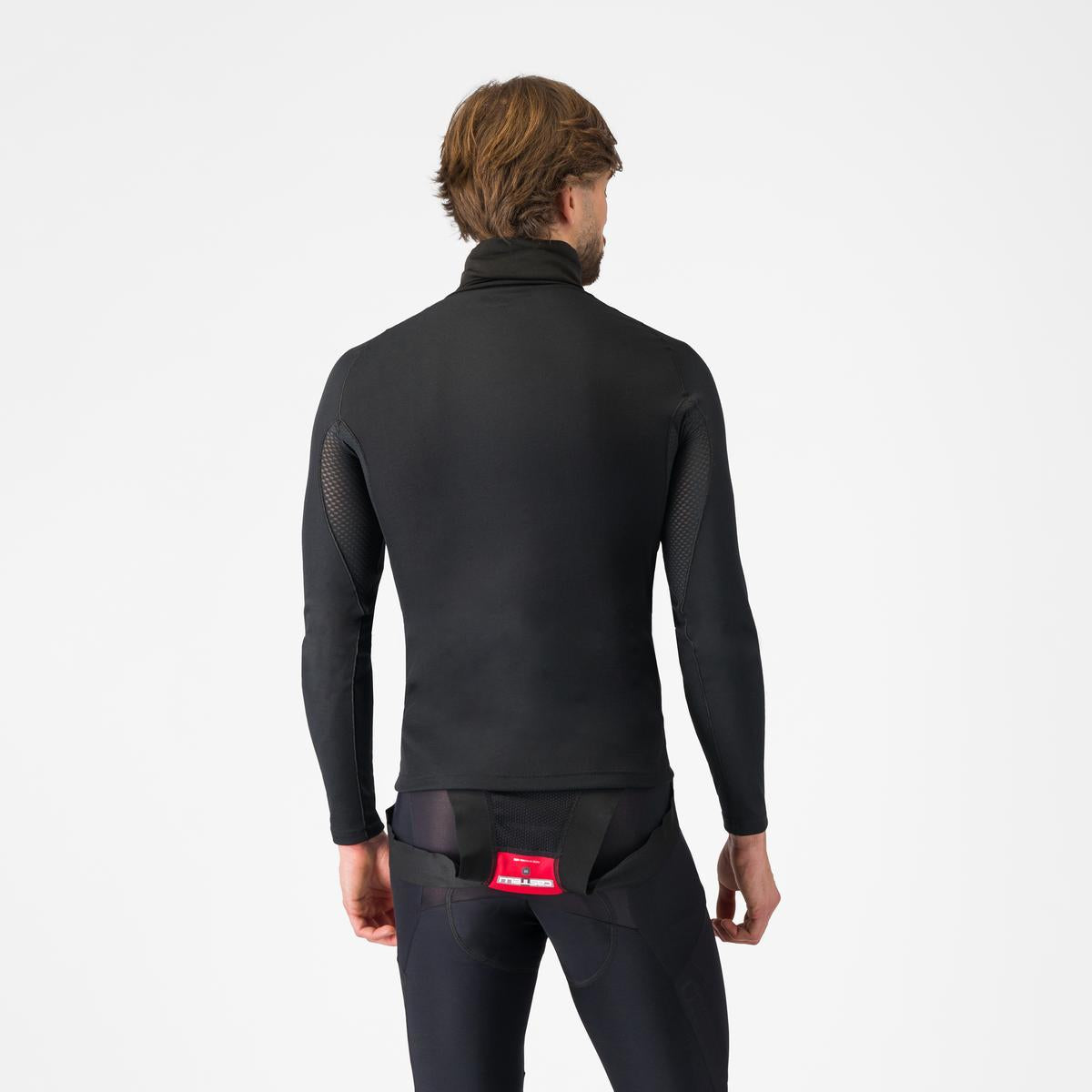 CASTELLI FLANDERS 2 HIGH NECK WARMER Ropa interior de manga larga Negro