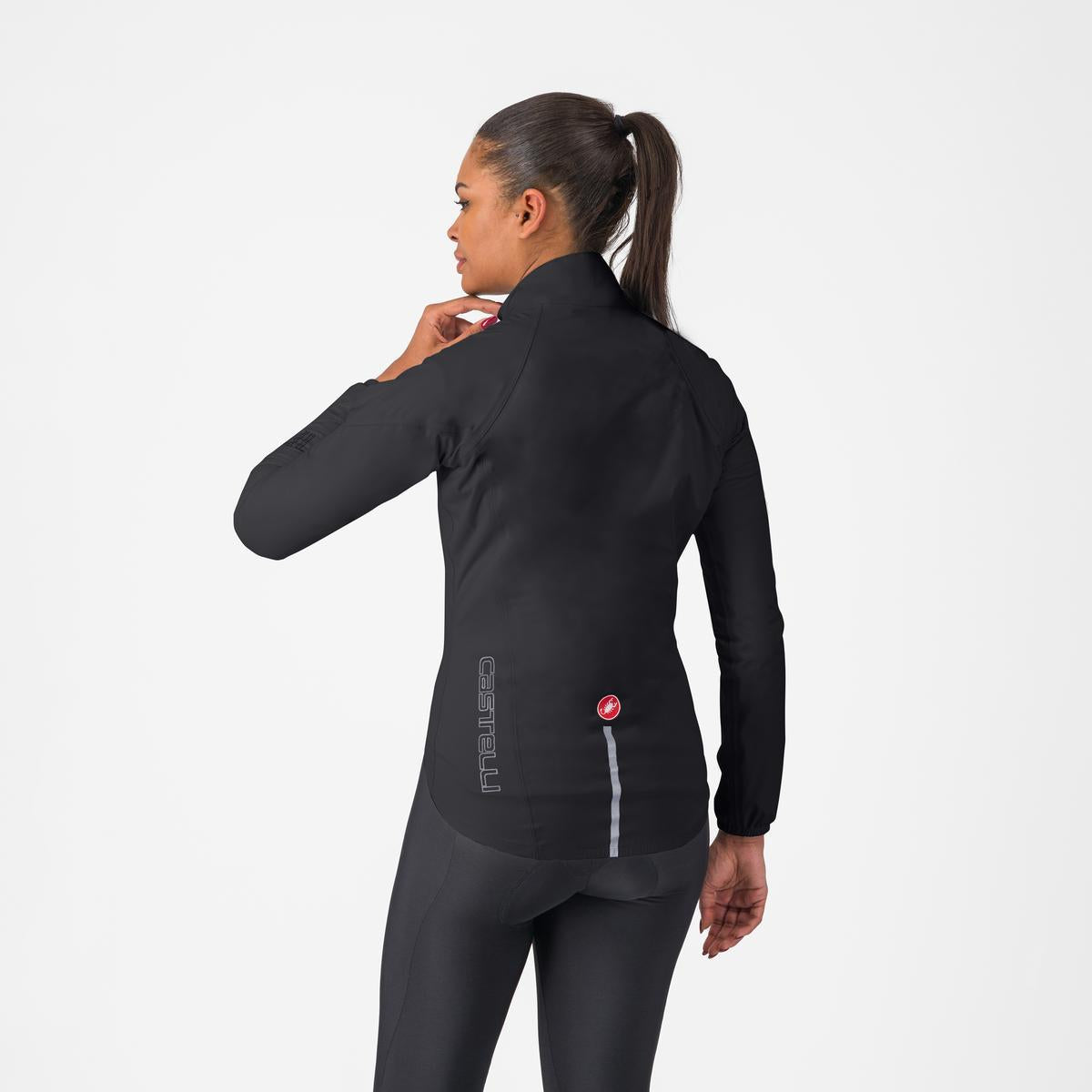 CASTELLI EMERGENCY 3 RAIN Jacket Mujer Negro