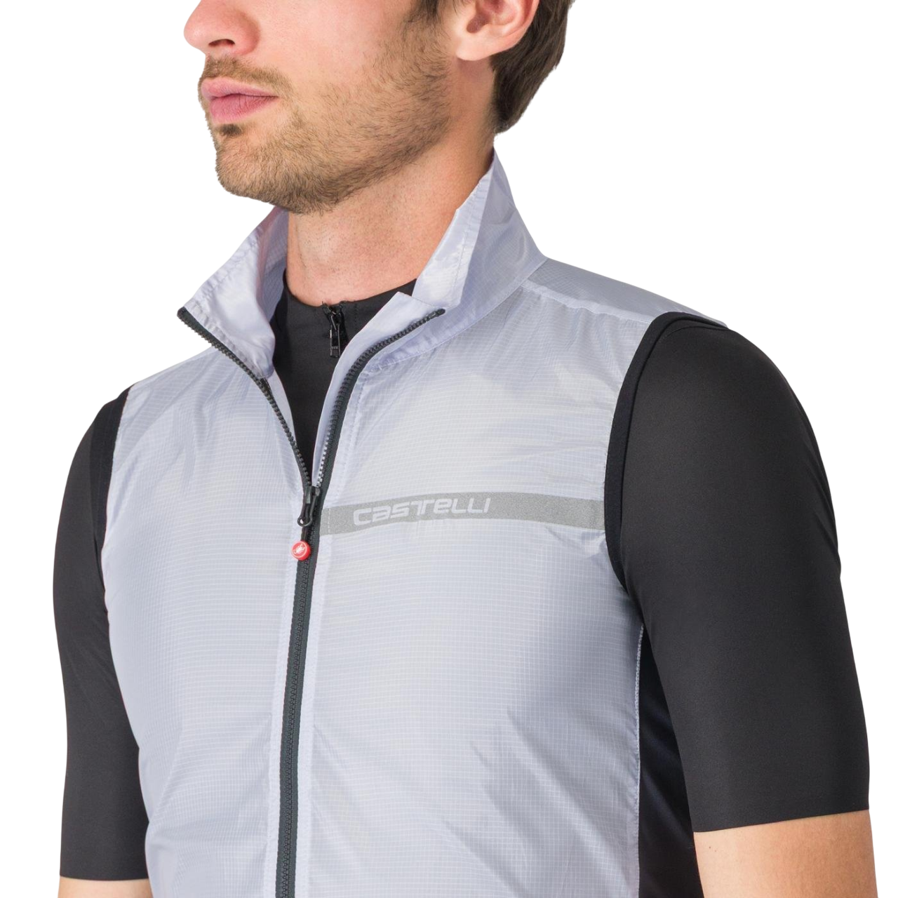 CASTELLI SQUADRA STRETCH Chaqueta sin mangas Gris