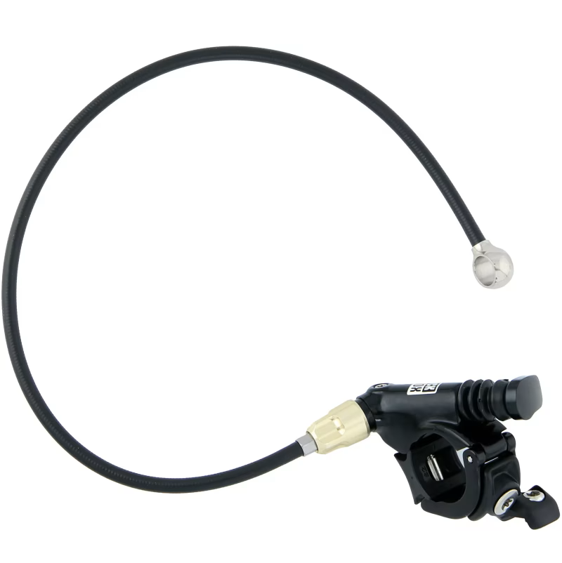 Mando de bloqueo ROCKSHOX XLOC SPRINT derecho Gold Adjuster con latiguillo para SID/REVELATION #11.4315.013.060