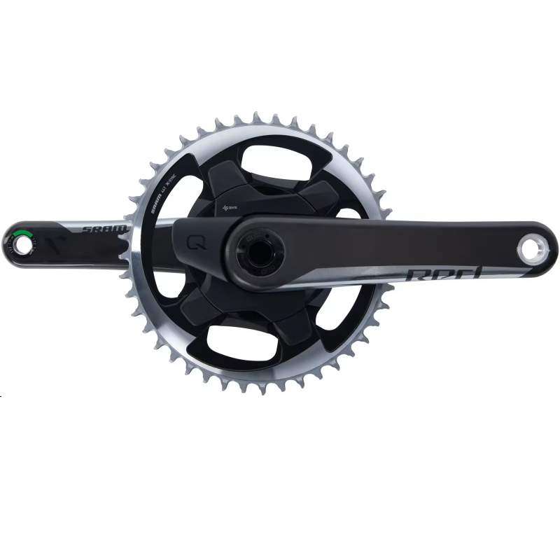Juego de bielas monoplato de 12 velocidades con potenciómetro SRAM QUARQ RED AXS