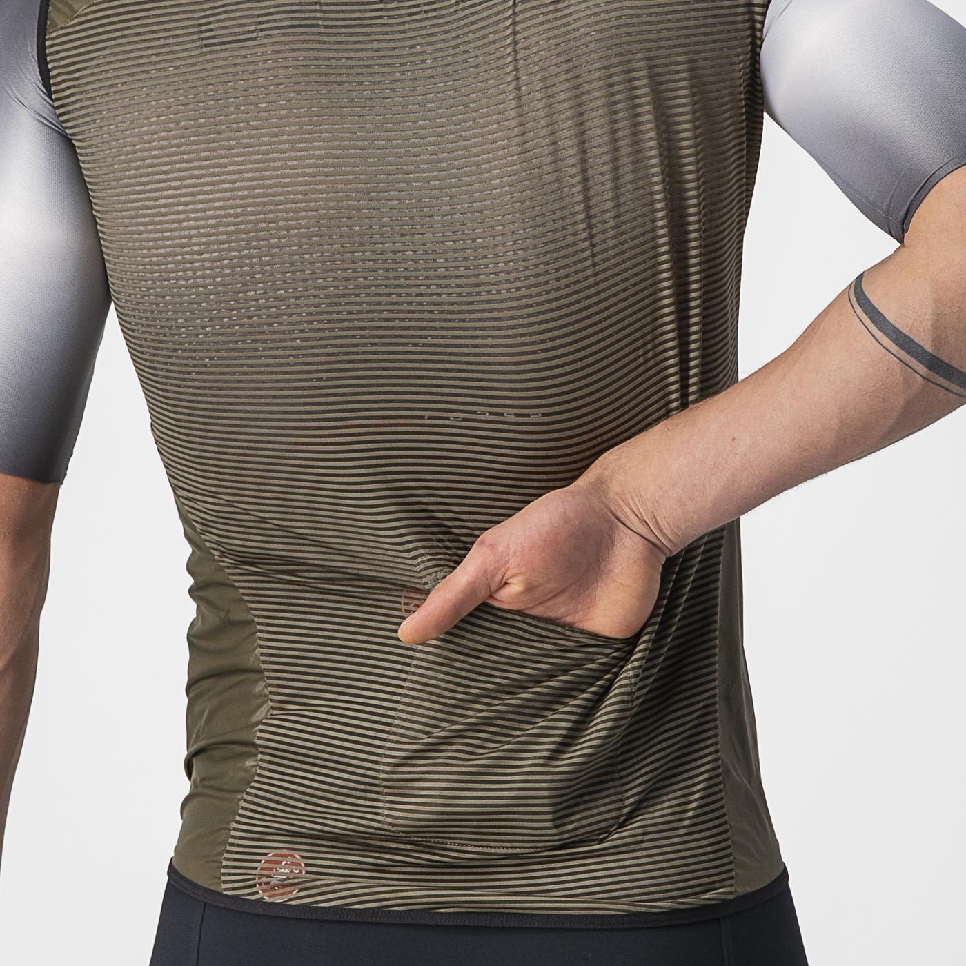CASTELLI ARIA Chaqueta sin mangas Marrón