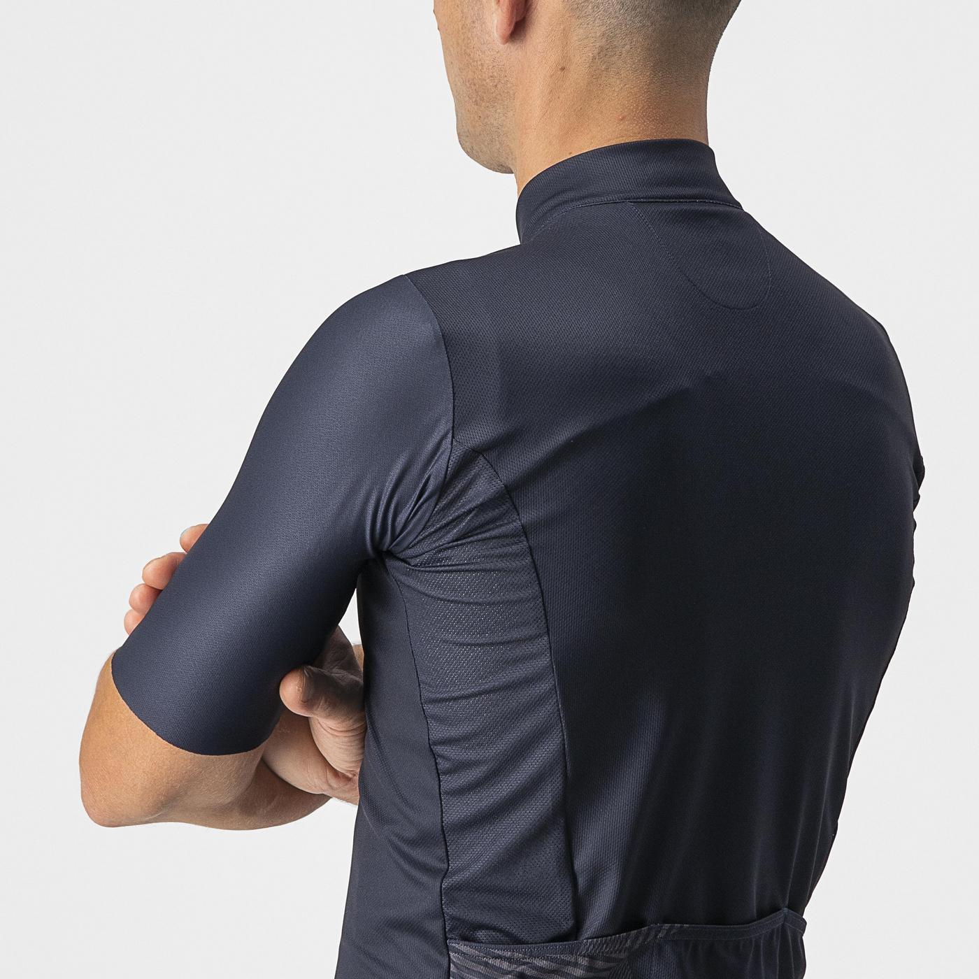 Maillot de manga corta CASTELLI 13 SCREEN Azul/Rojo