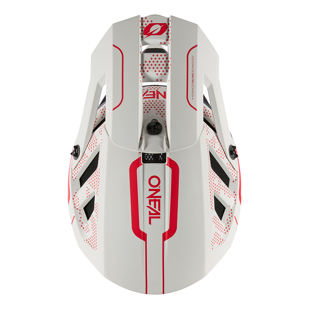 Casco MTB O'NEAL BLADE POLYACRYLITE STRIKE Blanco/Rojo