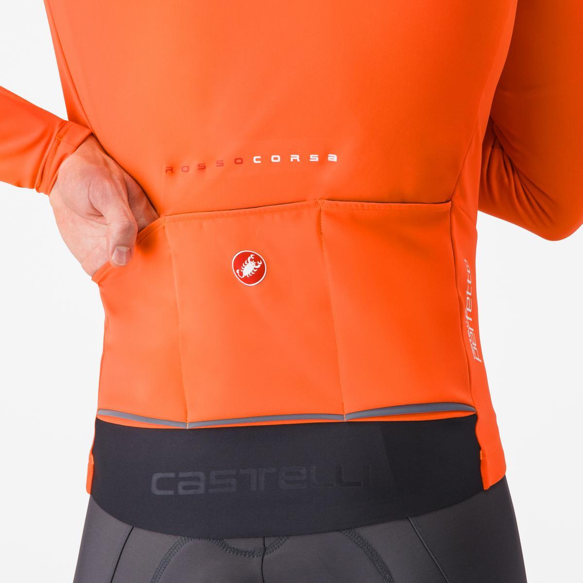 Chaqueta CASTELLI PERFETTO AIR Naranja/Negro