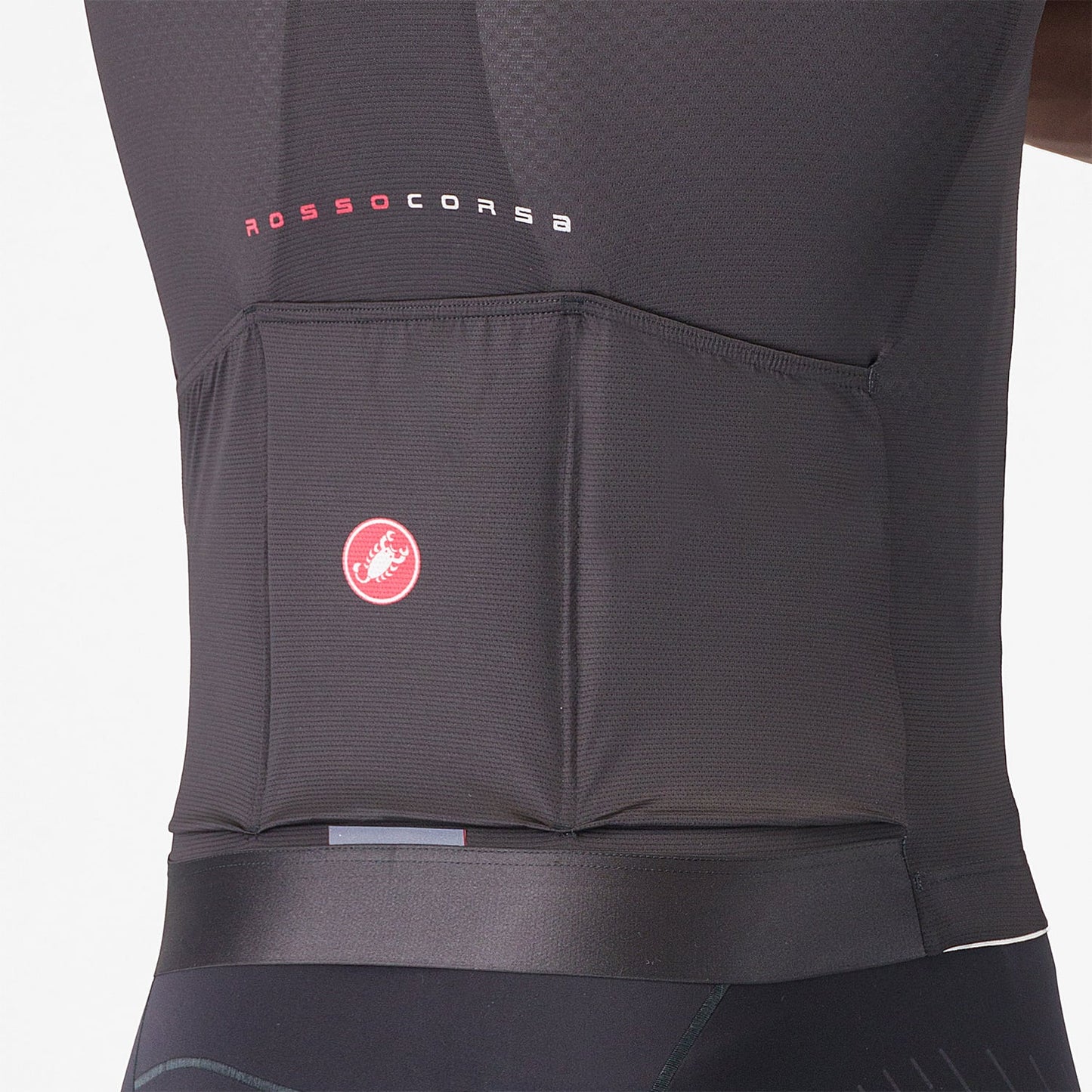 Maillot de manga corta CASTELLI AERO RACE 8S Negro