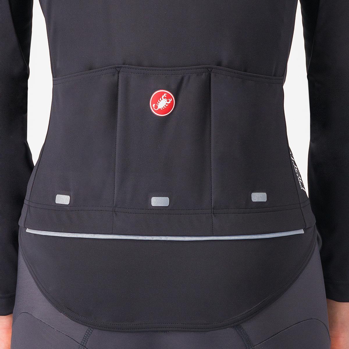 CASTELLI PERFETTO RoS 3 Chaqueta Mujer Negro/Reflejo Noir