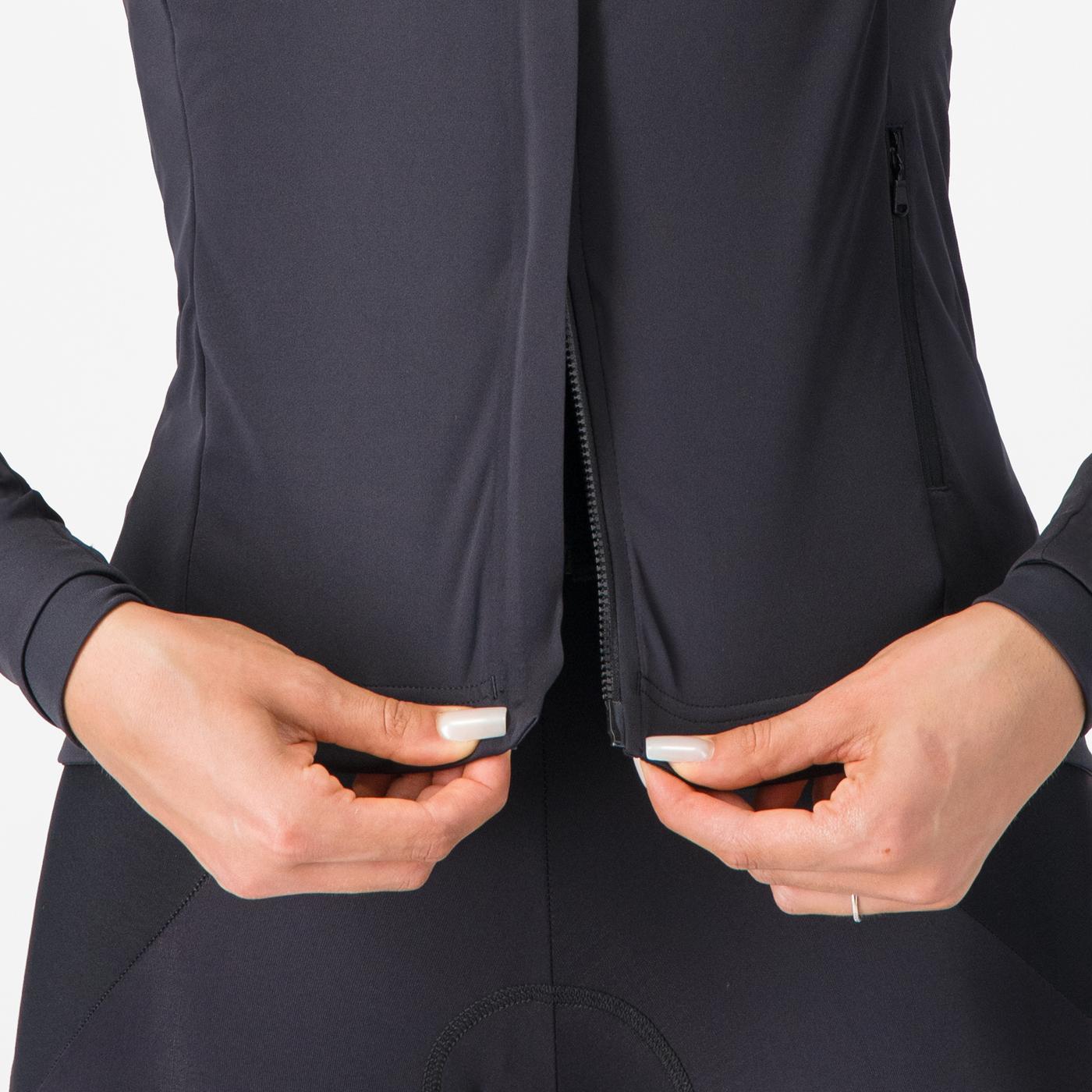 CASTELLI ALPHA 150 Chaqueta para mujer Negro