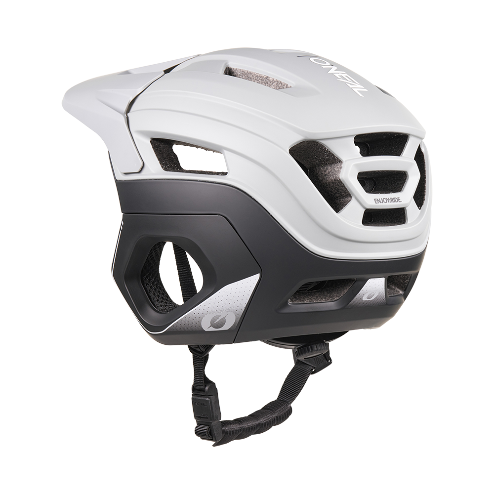 Casco MTB O'NEAL TRAPPER EVO SOLID Negro/Gris