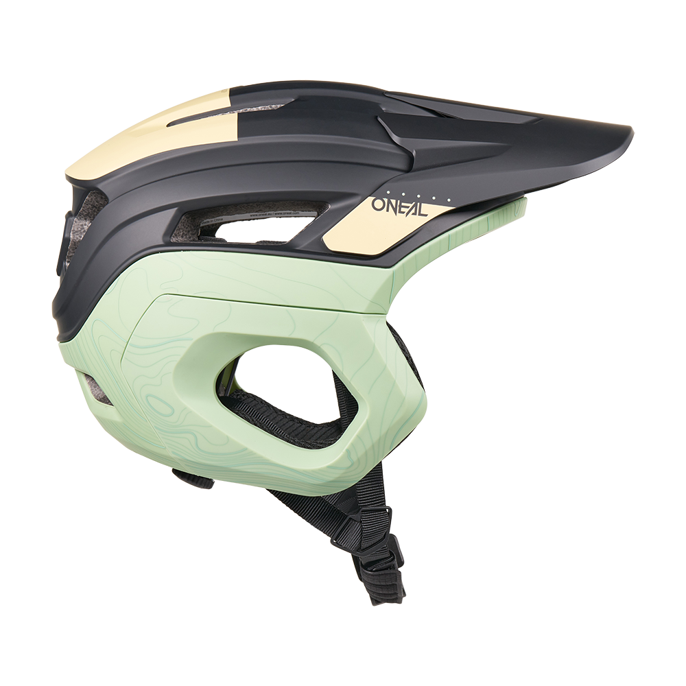 Casco MTB O'NEAL TRAPPER EVO TOPO Negro/Arena/Menta