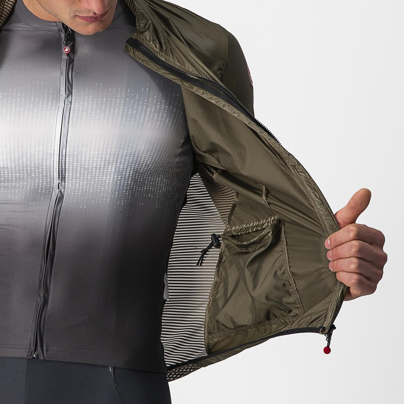 Chaqueta CASTELLI ARIA SHELL Marrón