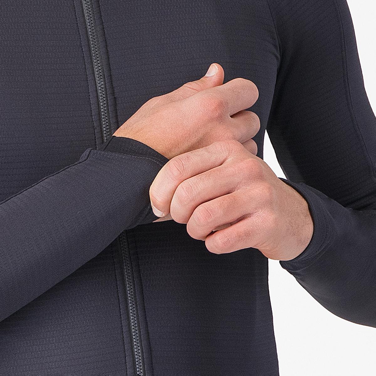 CASTELLI PURO 4 Maillot manga larga Gris