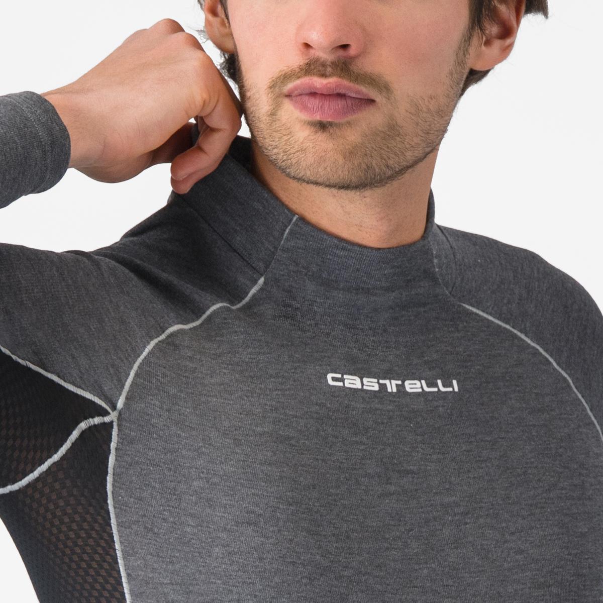 CASTELLI FLANDERS 2 Ropa interior de manga larga Gris
