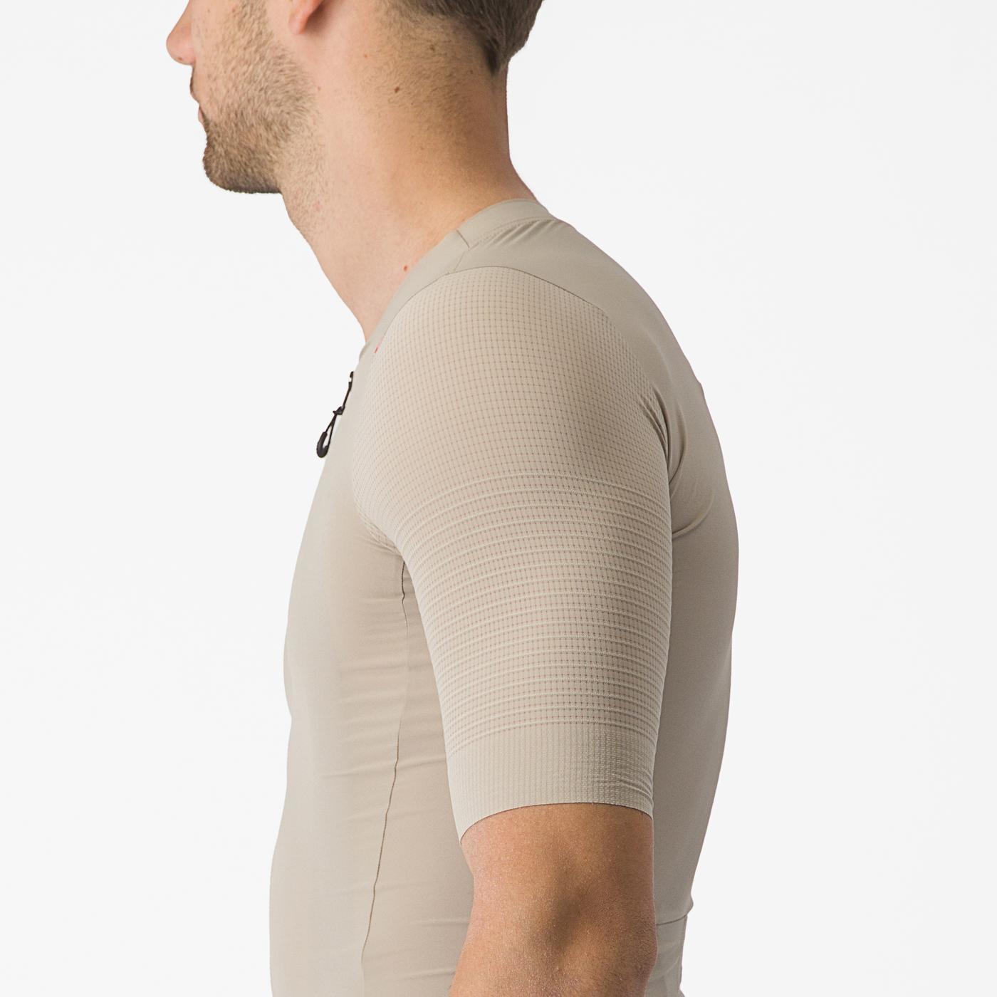 CASTELLI PREMIO Maillot de manga corta beige