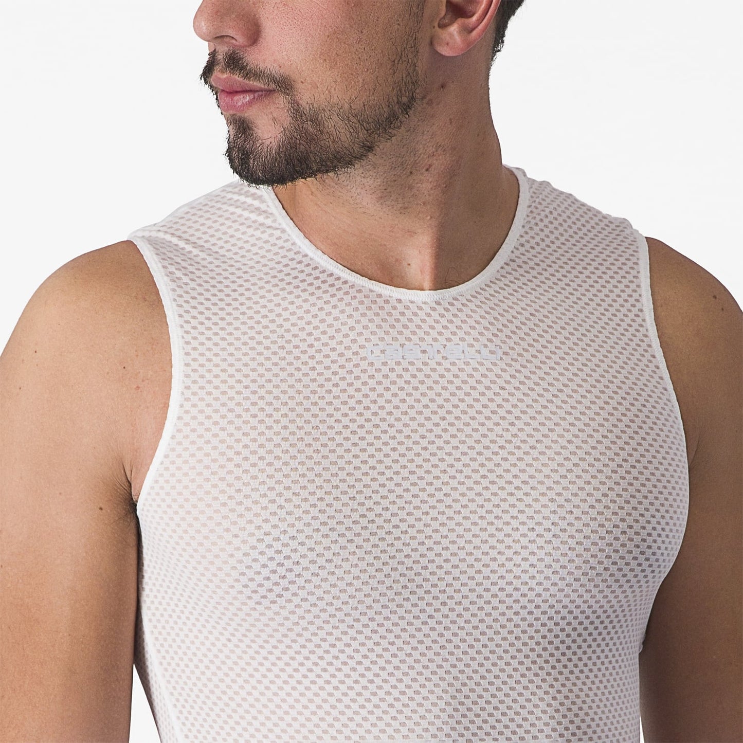 CASTELLI PRO MESH 2.0 Ropa interior sin mangas Blanco