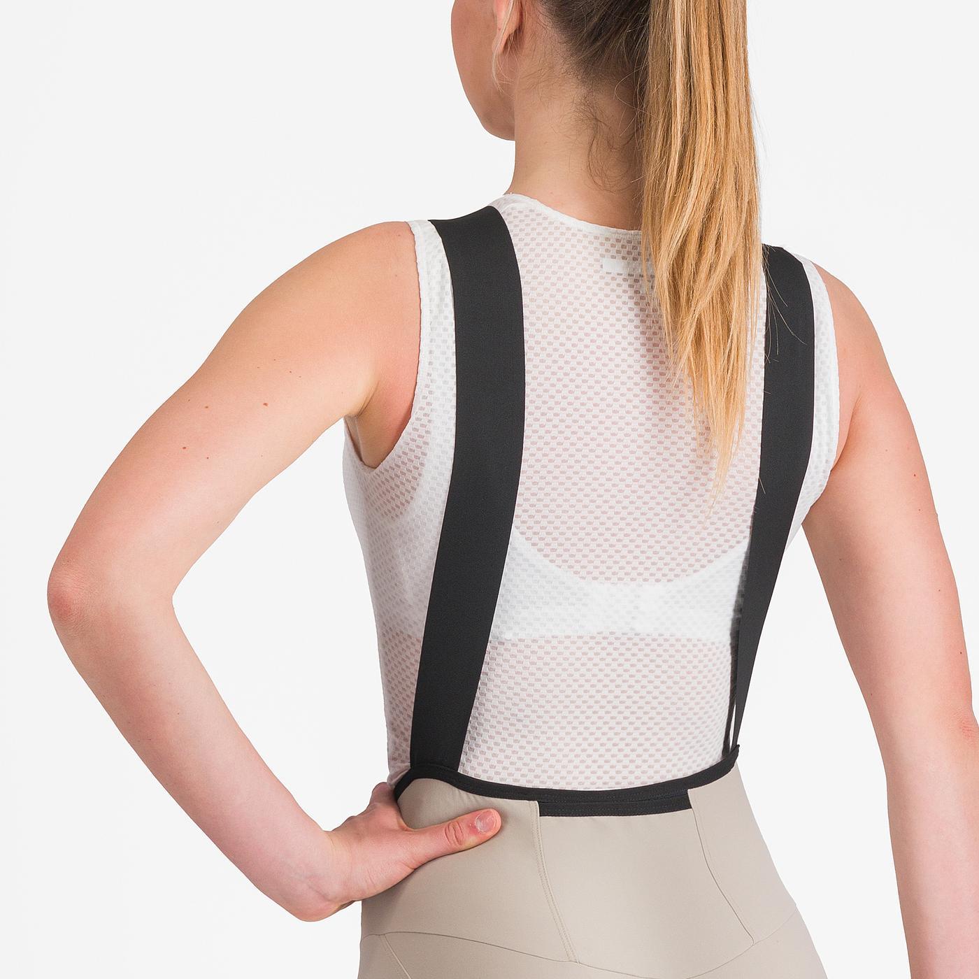 Culotte con tirantes CASTELLI ESPRESSO W DT Mujer Beige