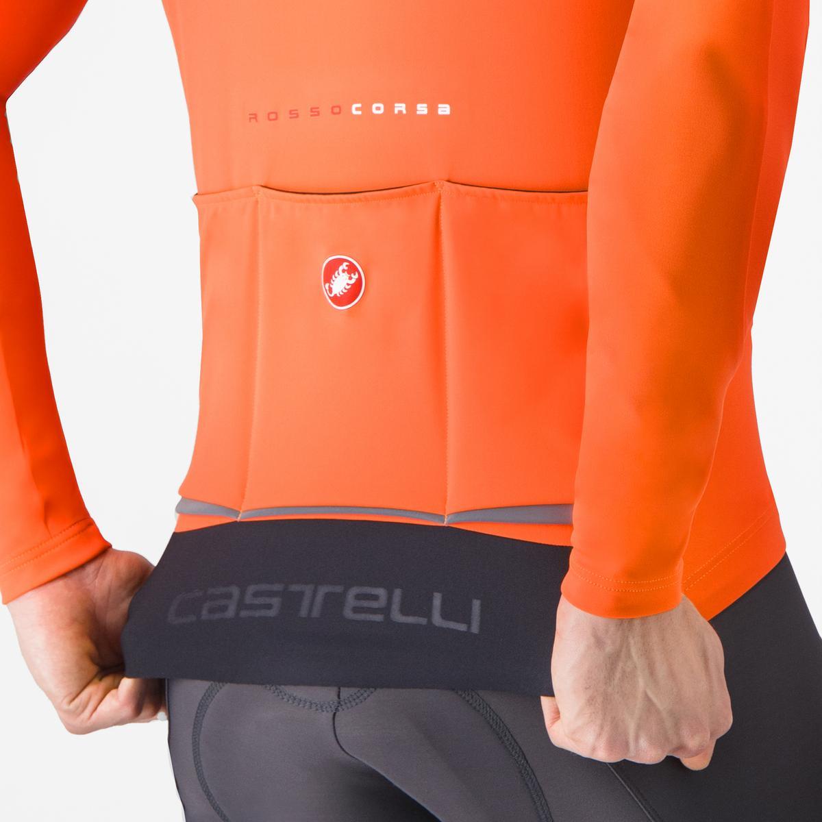 Chaqueta CASTELLI PERFETTO AIR Naranja/Negro