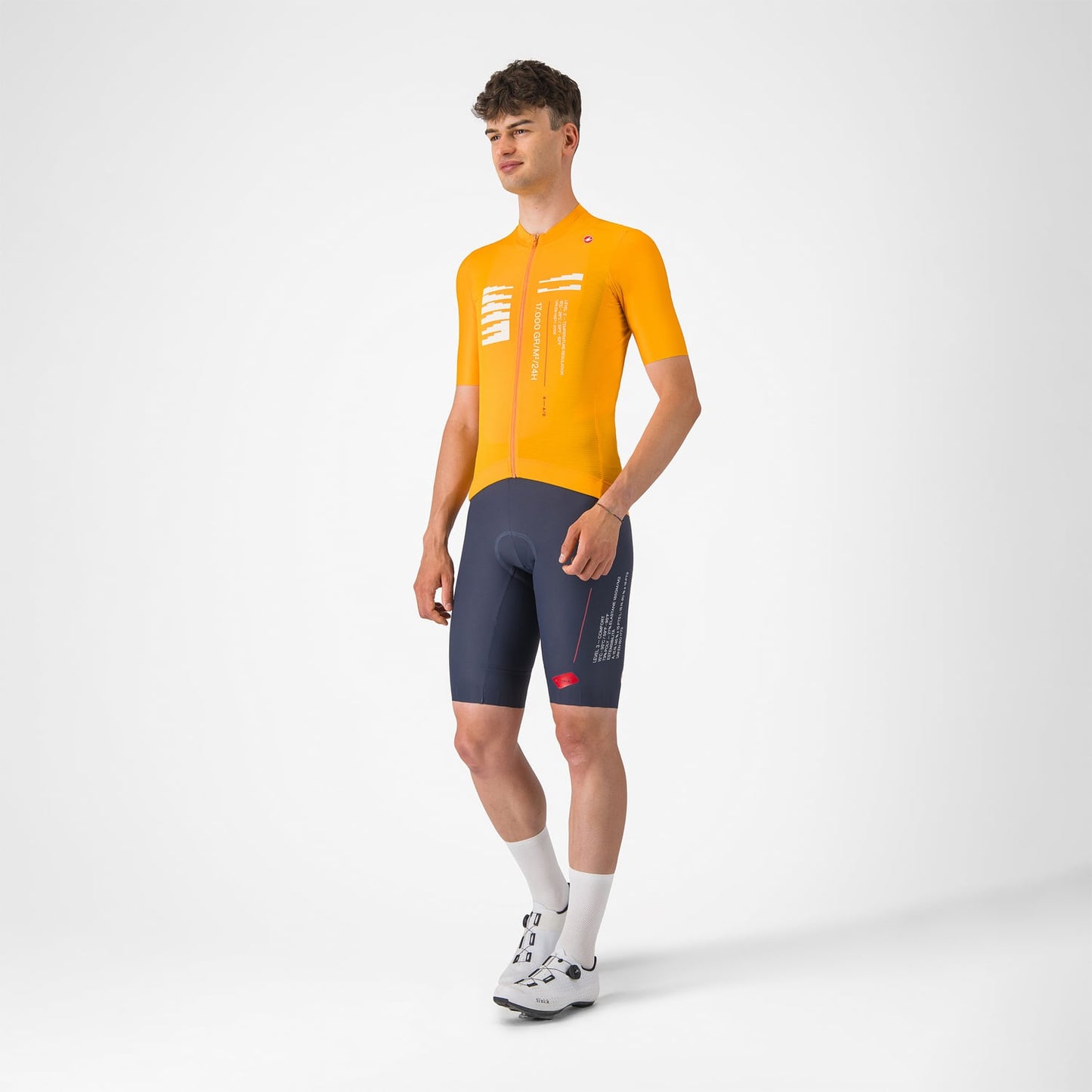 CASTELLI ESPRESSO R--A/D Maillot de manga corta Naranja
