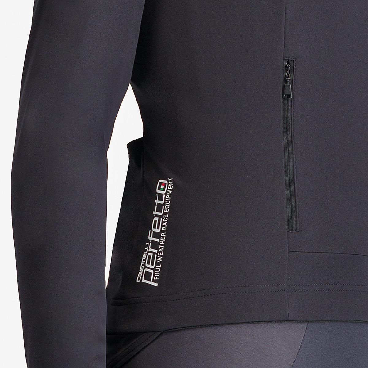 CASTELLI PERFETTO RoS 3 Chaqueta Mujer Negro/Reflejo Noir