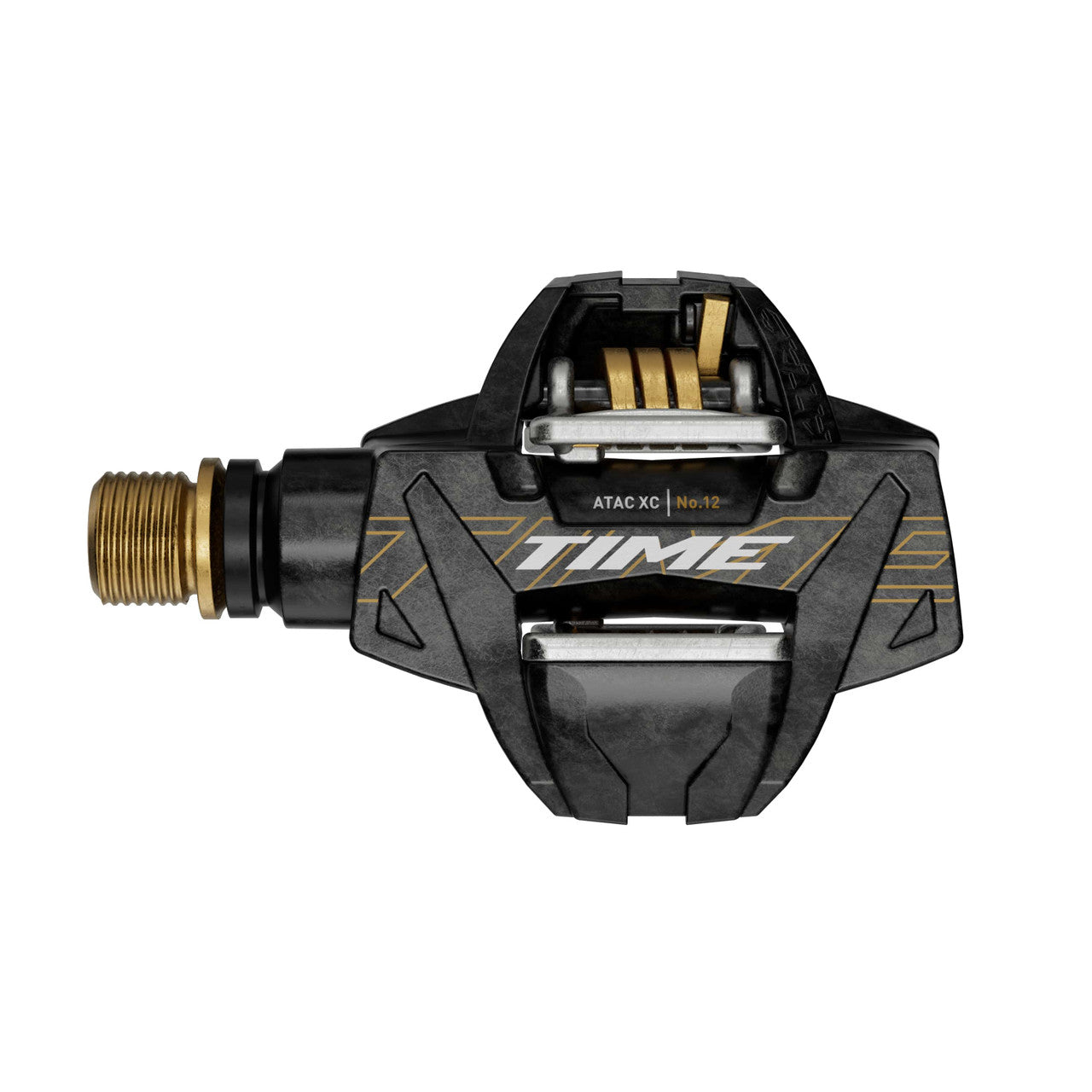 Pedales Time ATAC XC 12 Ti-Carbon 13°/17° Gold 2025