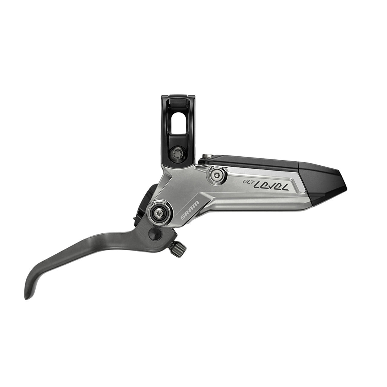 Freno delantero SRAM LEVEL ULTIMATE STEALTH de 4 pistones Plata