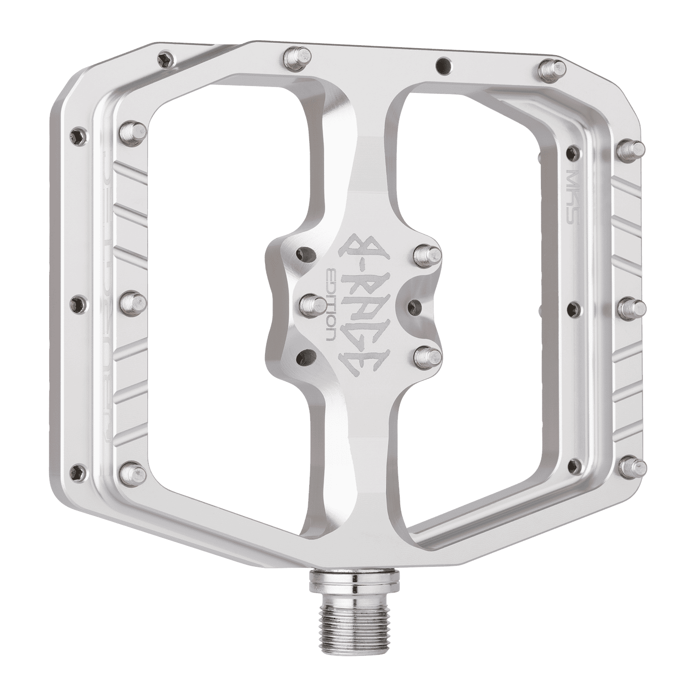 BURGTEC PENTHOUSE FLAT MK5 B-RAGE EDITION pedales planos Plata