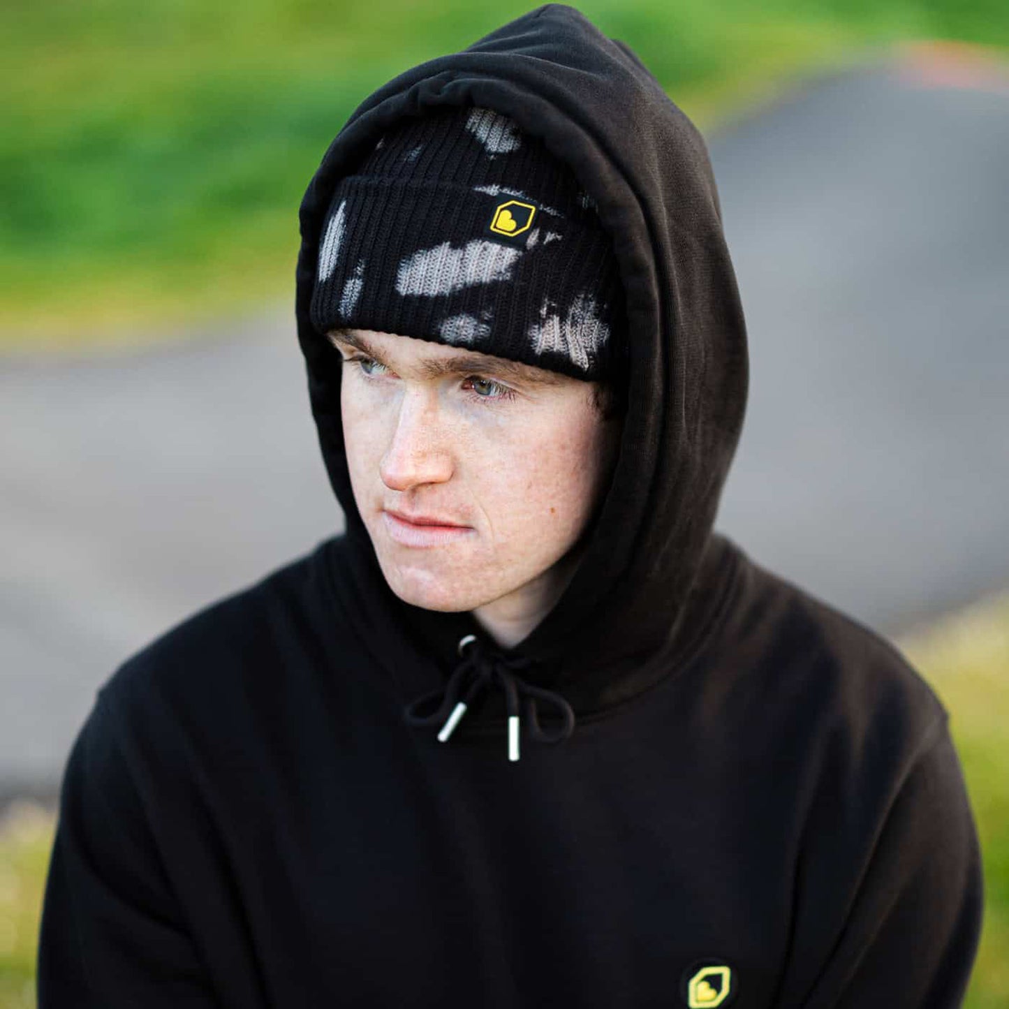 BURGTEC MOBSTER Beanie Negro/Gris