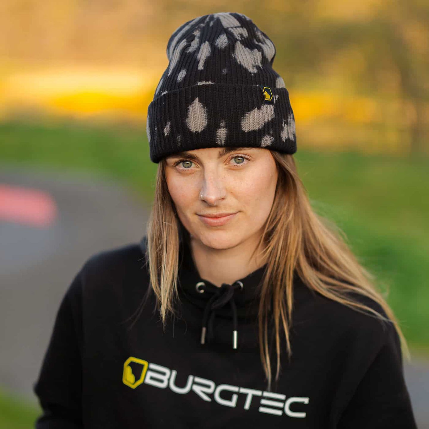 BURGTEC MOBSTER Beanie Negro/Gris