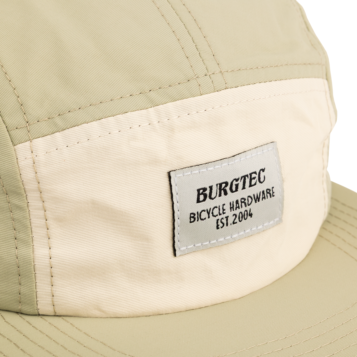 Gorra BURGTEC COURIER FIVE PANEL Crema pistacho