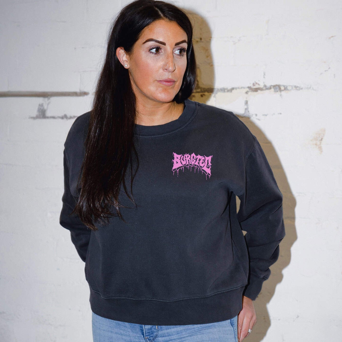Sudadera BURGTEC WOMEN'S ROLL WITH US FADED