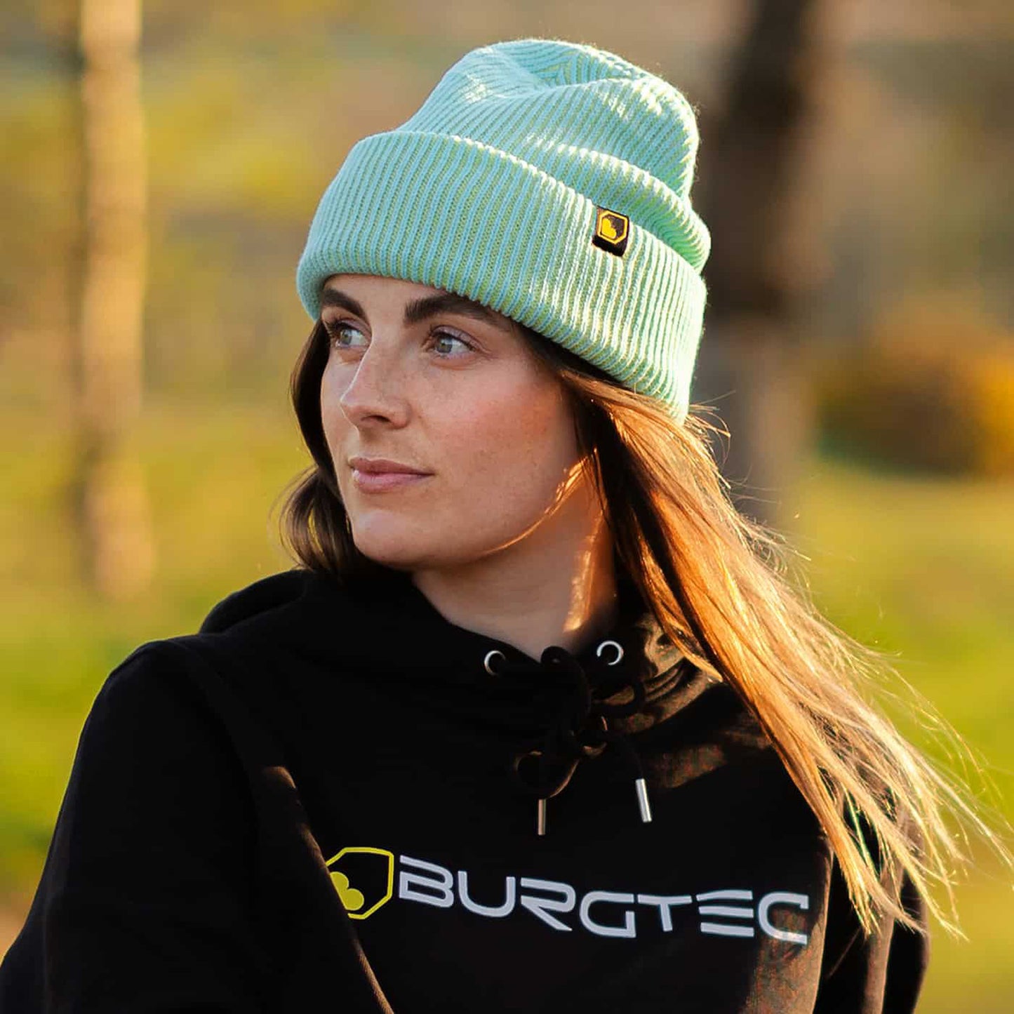 BURGTEC BOOTLEG Gorro Verde Manzana