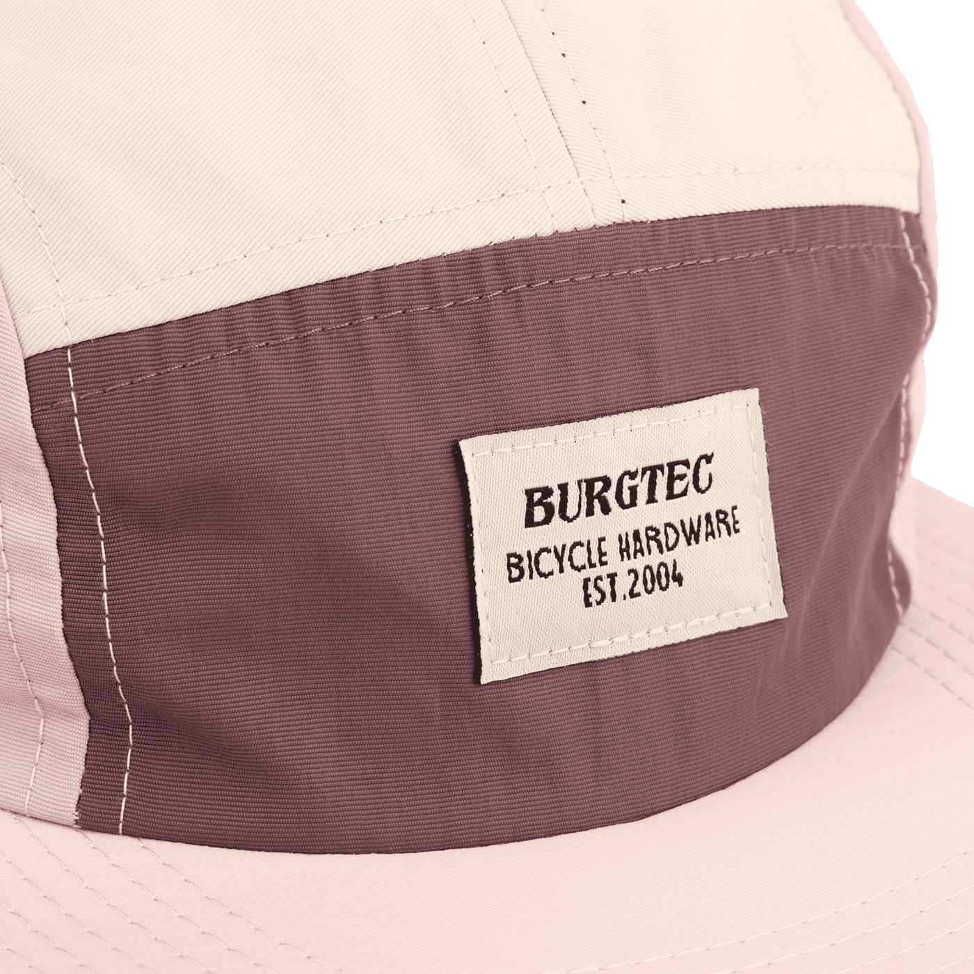 Gorra BURGTEC COURIER FIVE PANEL Pink Limonada