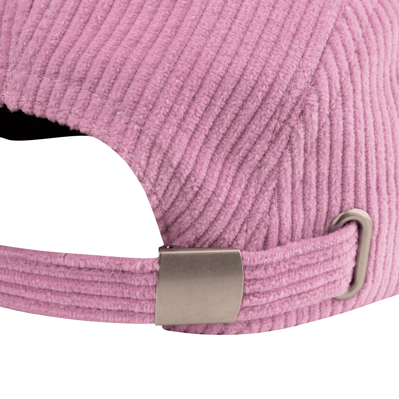 BURGTEC BANDIT CORDUROY FIVE PANEL Cap Rosa Claro