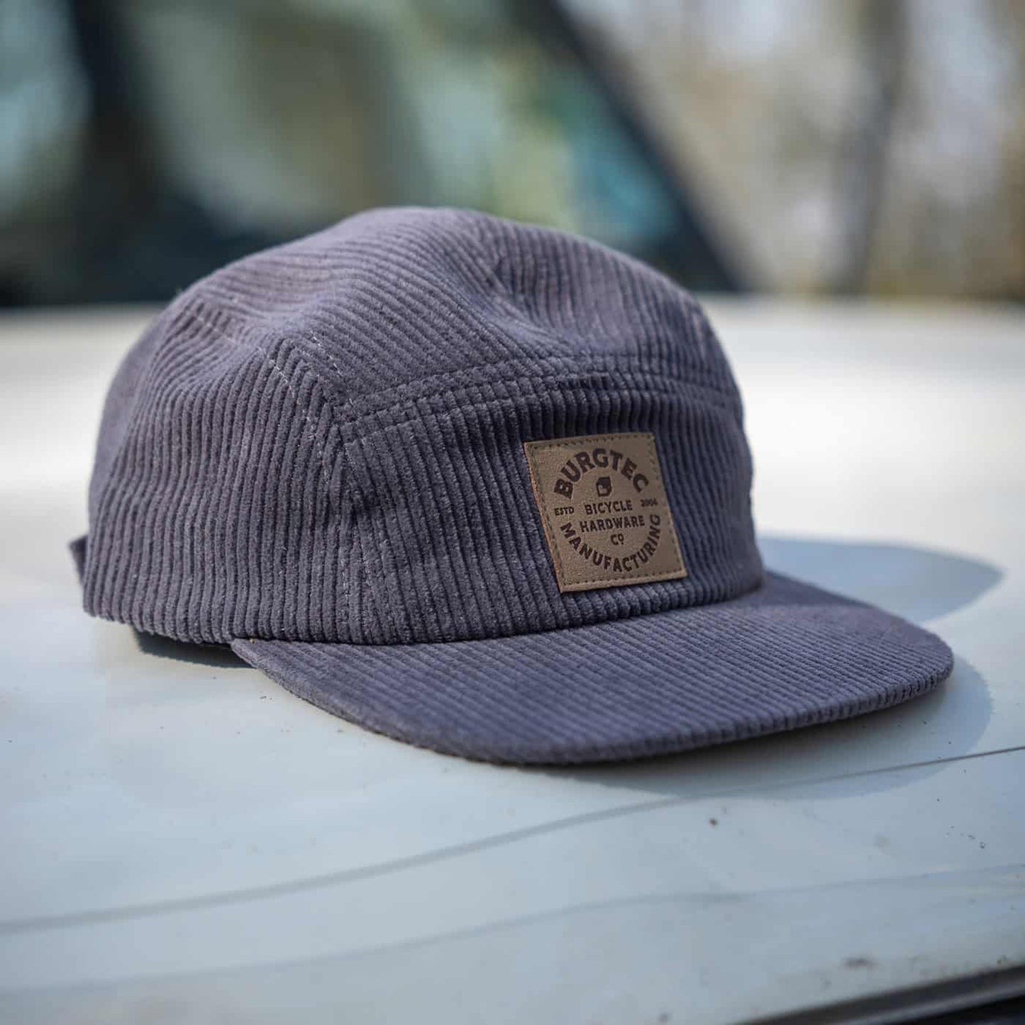 BURGTEC BANDIT CORDUROY FIVE PANEL Cap Gris