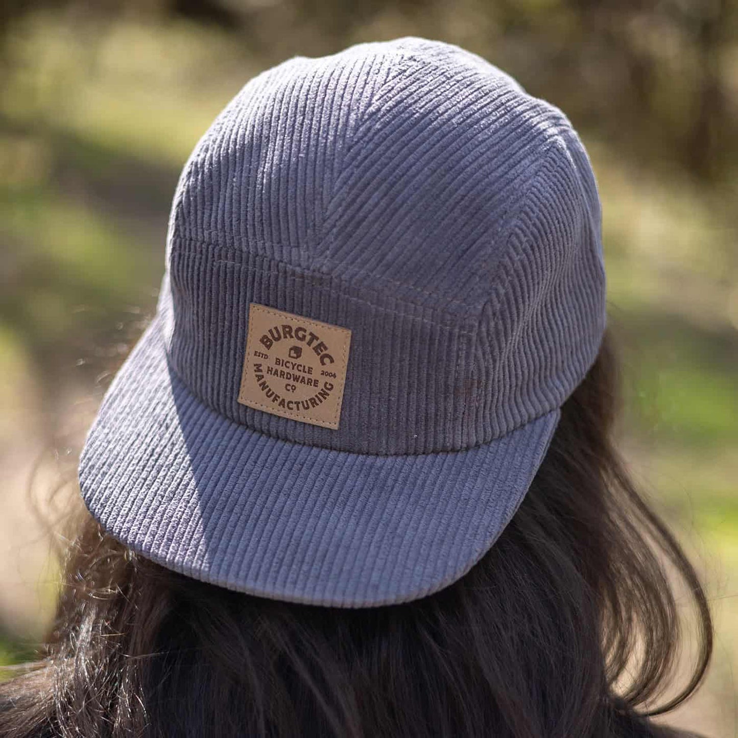 BURGTEC BANDIT CORDUROY FIVE PANEL Cap Gris