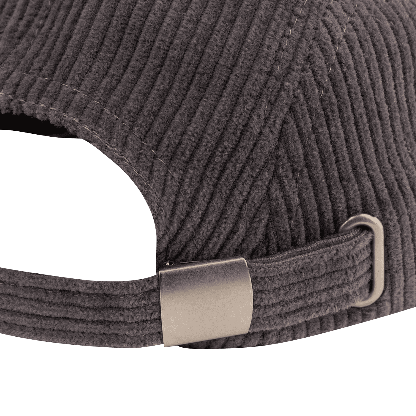 BURGTEC BANDIT CORDUROY FIVE PANEL Cap Gris