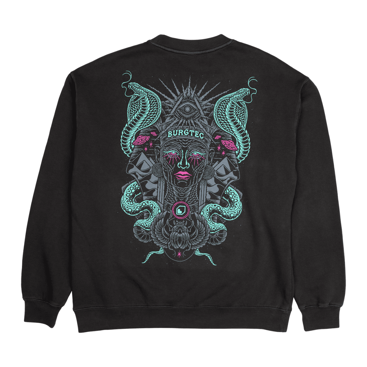 Sudadera BURGTEC DESERT QUEEN FADED