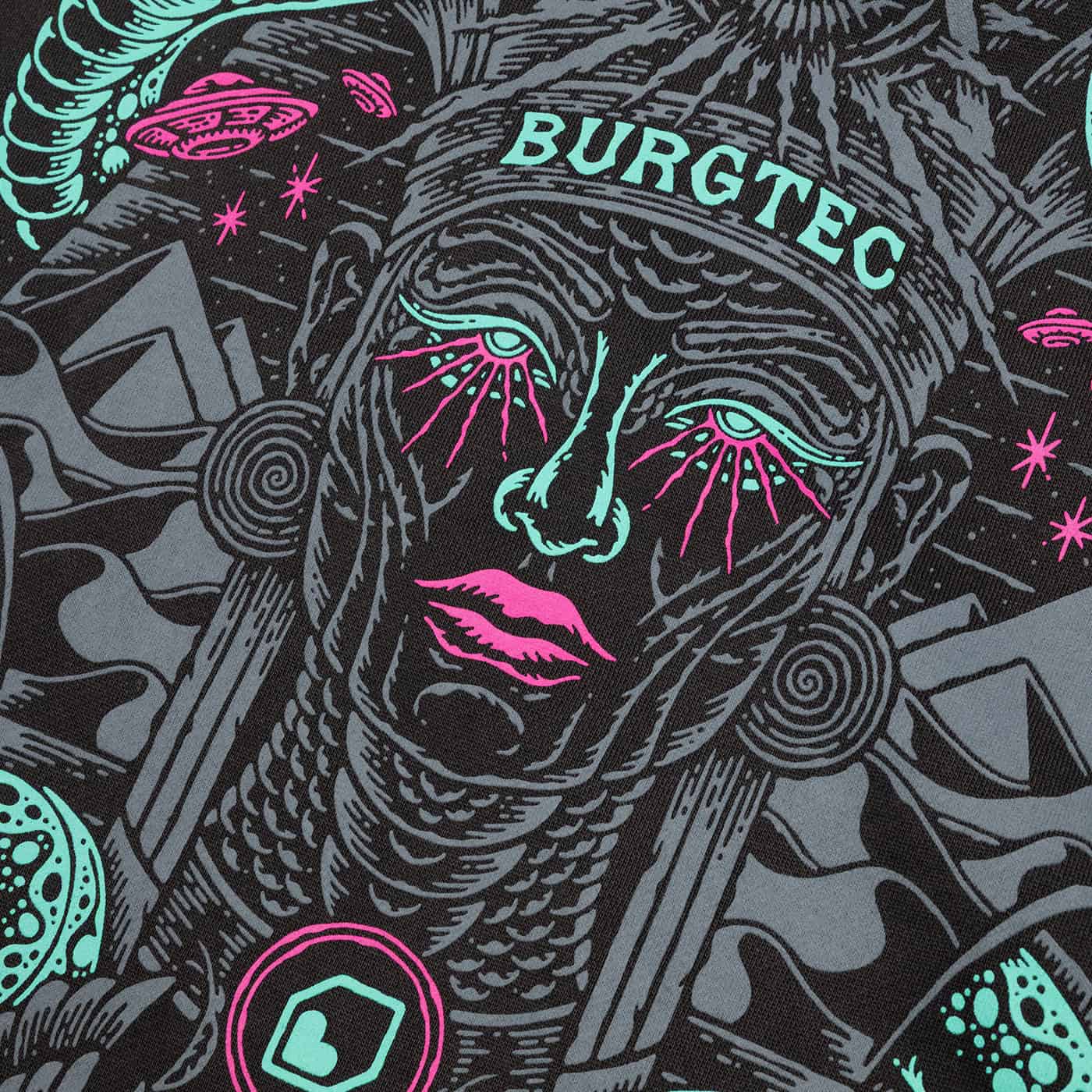 Sudadera BURGTEC DESERT QUEEN FADED