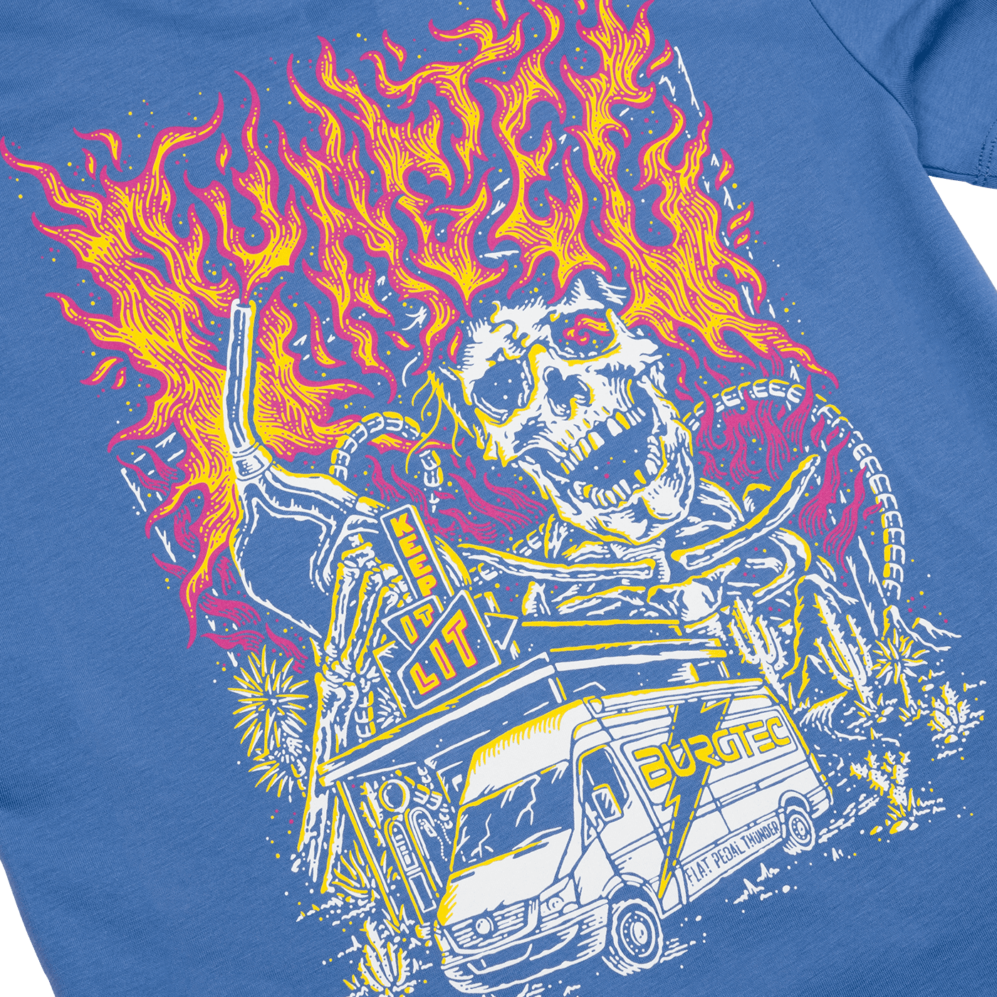 BURGTEC KEEP IT LIT Camiseta Niño